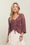 Festival Open Knit Top • More Colors