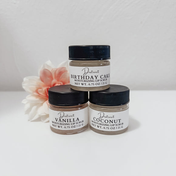 Moisturizing Lip Scrub • 3 Flavors