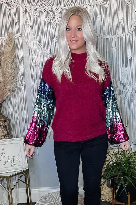 Dreamer Sequin Sweater