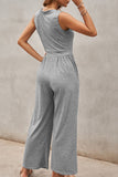 Scoop Neck Wide Strap Jumpsuit • More Colors