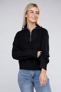 Easy-Wear Half-Zip Pullover • More Colors