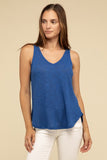 V Neck Sleeveless Top • More Colors