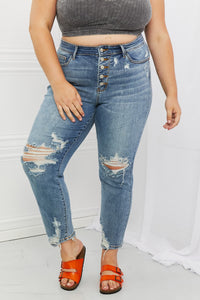 Judy Blue Maddison Boyfriend Jeans
