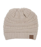 Messy Bun Beanie