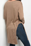 Rae Split Hem Top
