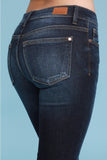 Dark Wash Mid Rise Denim