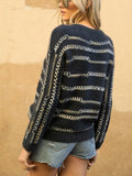 Stitch Please Sweater - Charcoal