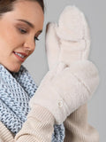 Pop-Top Furry Mittens