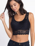 Lace Bralette - Rose