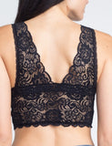 Lace Bralette - Black