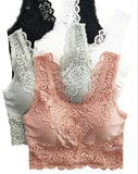 Lace Bralette - Gray