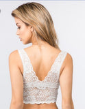 Lace Bralette - Gray