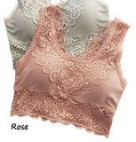 Lace Bralette - Rose