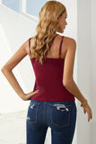 Lace Double Spaghetti Strap Cami Top • More Colors