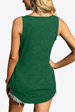 Curved Hem Square Neck Tank • More Colors