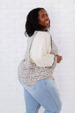 Bestie Leopard Baseball Tee