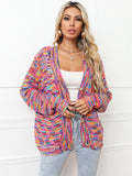 V-Neck Long Sleeve Cardigan