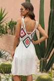 Openwork Sleeveless Embroidery Cover Up • More Colors