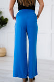 Headin' to New York Pleated High-Waist Pants
