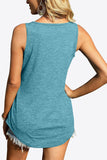 Curved Hem Square Neck Tank • More Colors