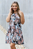 Fell In Love Floral Sleeveless Dress