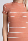 Striped Midi Dress