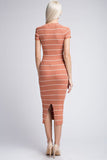 Striped Midi Dress
