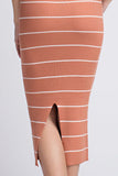 Striped Midi Dress