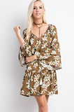 Lovely Lady Floral Print Dress