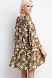 Lovely Lady Floral Print Dress
