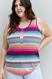 Love Me For Me Multicolored Striped Top