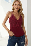 Lace Double Spaghetti Strap Cami Top • More Colors