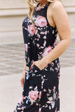 On A Journey Floral Sleeveless Dress