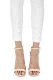 White Skinny Ankle Denim