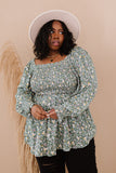 Flora and Fauna Smocked Blouse