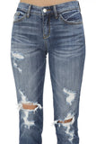 Judy Blue Boyfriend Denim - Medium Wash