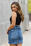 Sleeveless Ribbed V-Neck Bralette