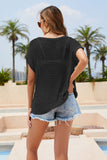 Round Neck Openwork Top/Cover Up • More Colors