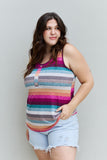 Love Me For Me Multicolored Striped Top