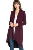 Hi-Low Cascading Cardigan