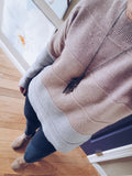 Neutrals Color Block Sweater