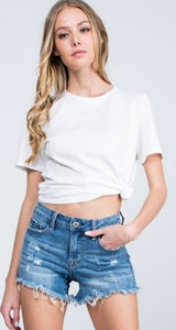 Niki Mid-Rise Shorts