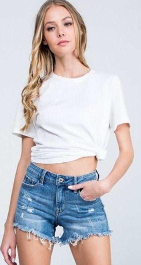 Niki Mid-Rise Shorts