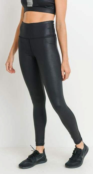 Faux Leather Look Leggings