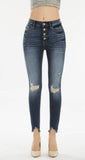 High Rise Ankle Denim