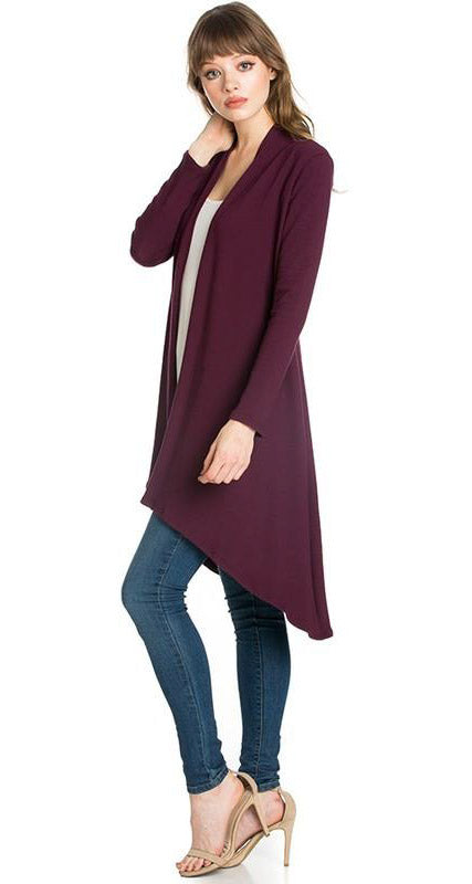 Hi-Low Cascading Cardigan