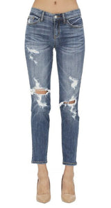 Judy Blue Boyfriend Denim - Medium Wash