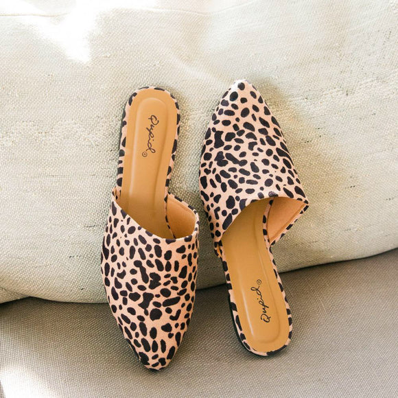 Leopard Mules