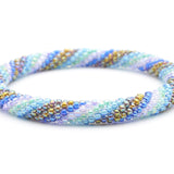 Mermaid Glass Bead Bracelet