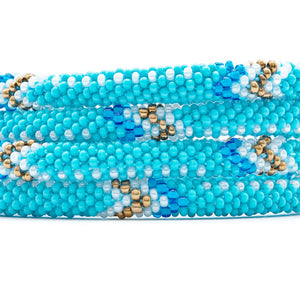 Beach Girl Glass Bead Bracelet
